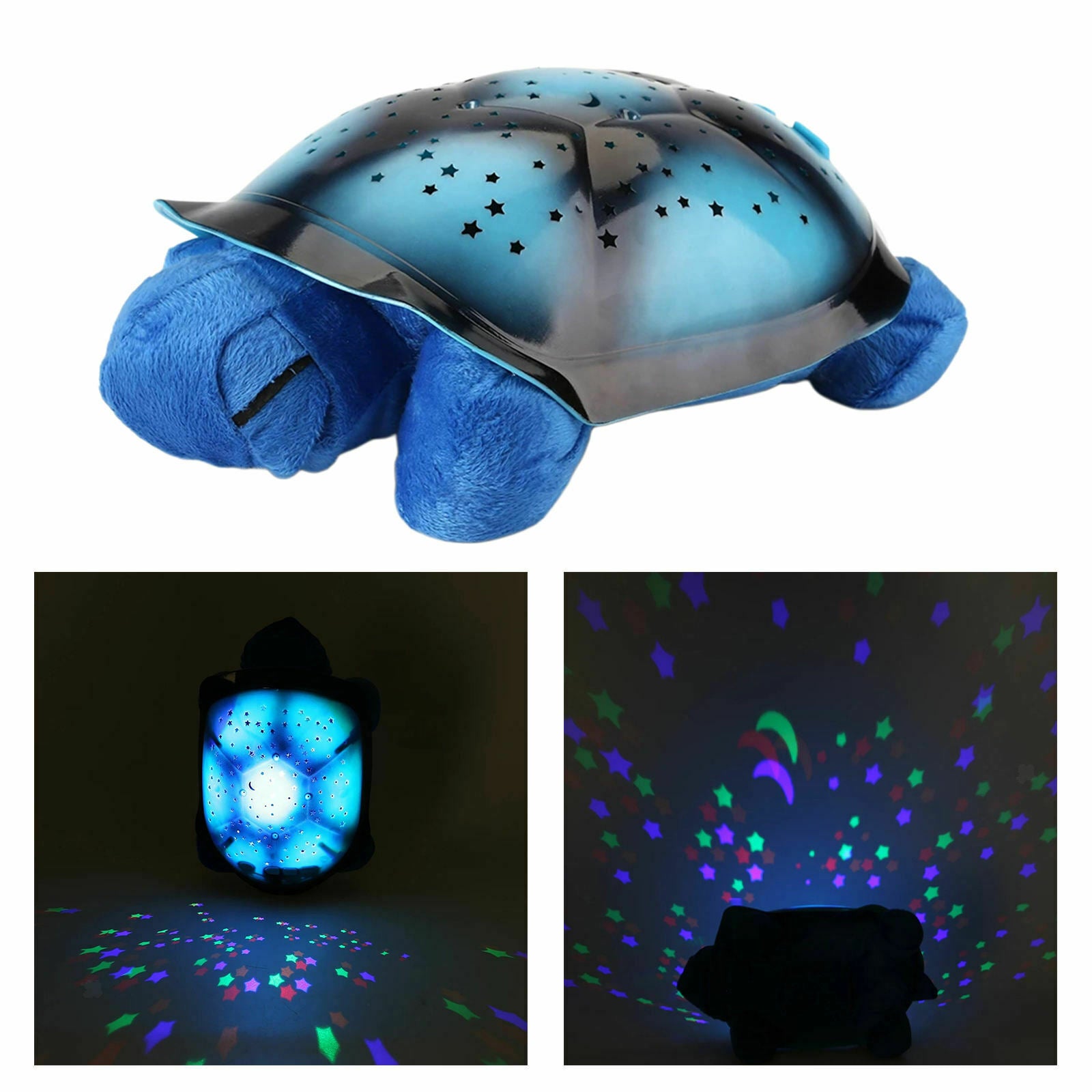 Kids Galaxy Star Projector Nightlight Nursery Bedroom for Kids Plush Gift