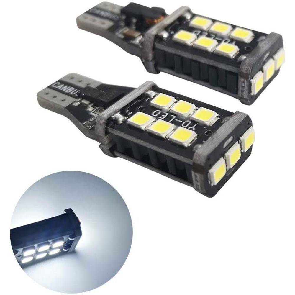 4* LED Reverse Light Canbus Error Free 921 912 T15 W16W Backup Bulb 1200LM White