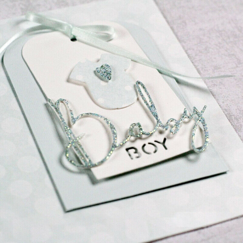 Baby Alphabet Metal Cutting Dies Stencil for DIY Scrapbooking Paper Card .l8