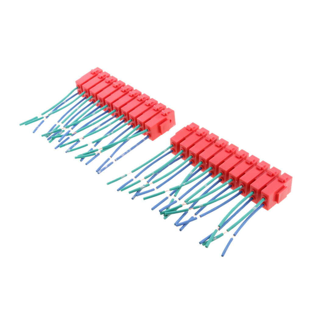 20pcs Automotive ATC/ATO  Fuse Holder Line High Quality Waterproof