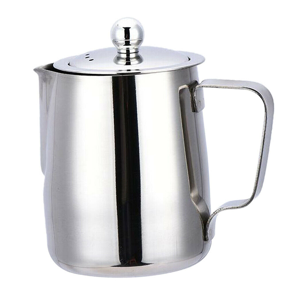Stainless Steel Teapot Loose Tea Leaf Infuser Tea Pot Coffee Hot Water Pot 1L