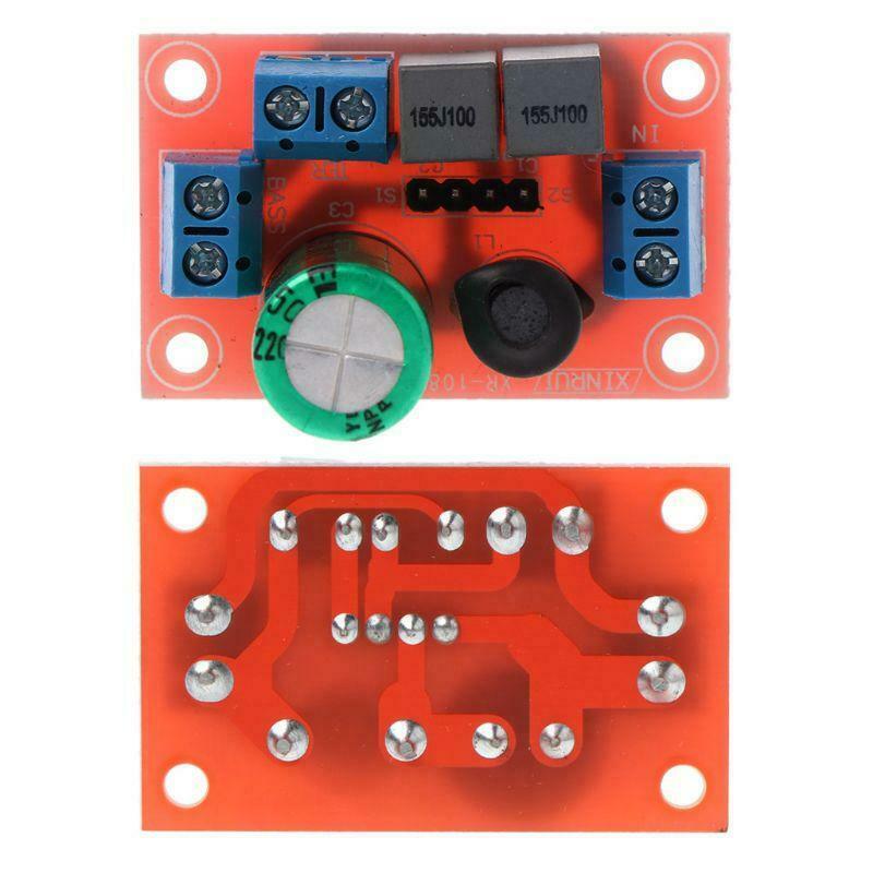 Adjustable HIFI Horn Treble Bass 2 Way Audio Frequency Divider Home Car DIY Kits