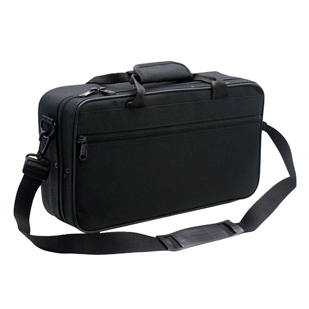 Clarinet Storage Carrying Case Gig Bag Adjustable Shoulder Strap Oxford Cloth