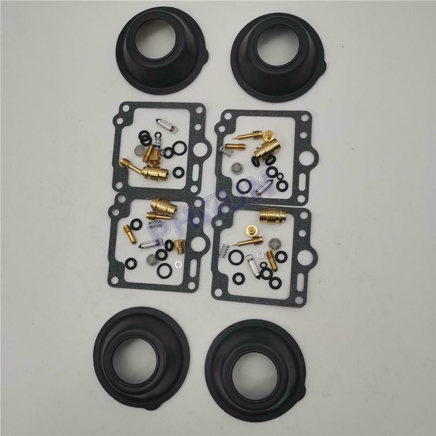 Carburetor Repair Kit + Diaphragm Vacuum For YAMAHA XJ700X/XS/XSC/XN/XNC 1985-86