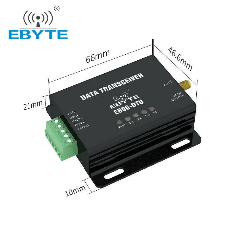 Ebyte 17dBm Iot 433MHz Wireless Data Transceiver 2km Distance Receiver Terminal