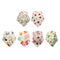 2pcs Lovely Soft Cotton Triangle Baby Bibs Burp Cloths Bibs for Boys Scarf