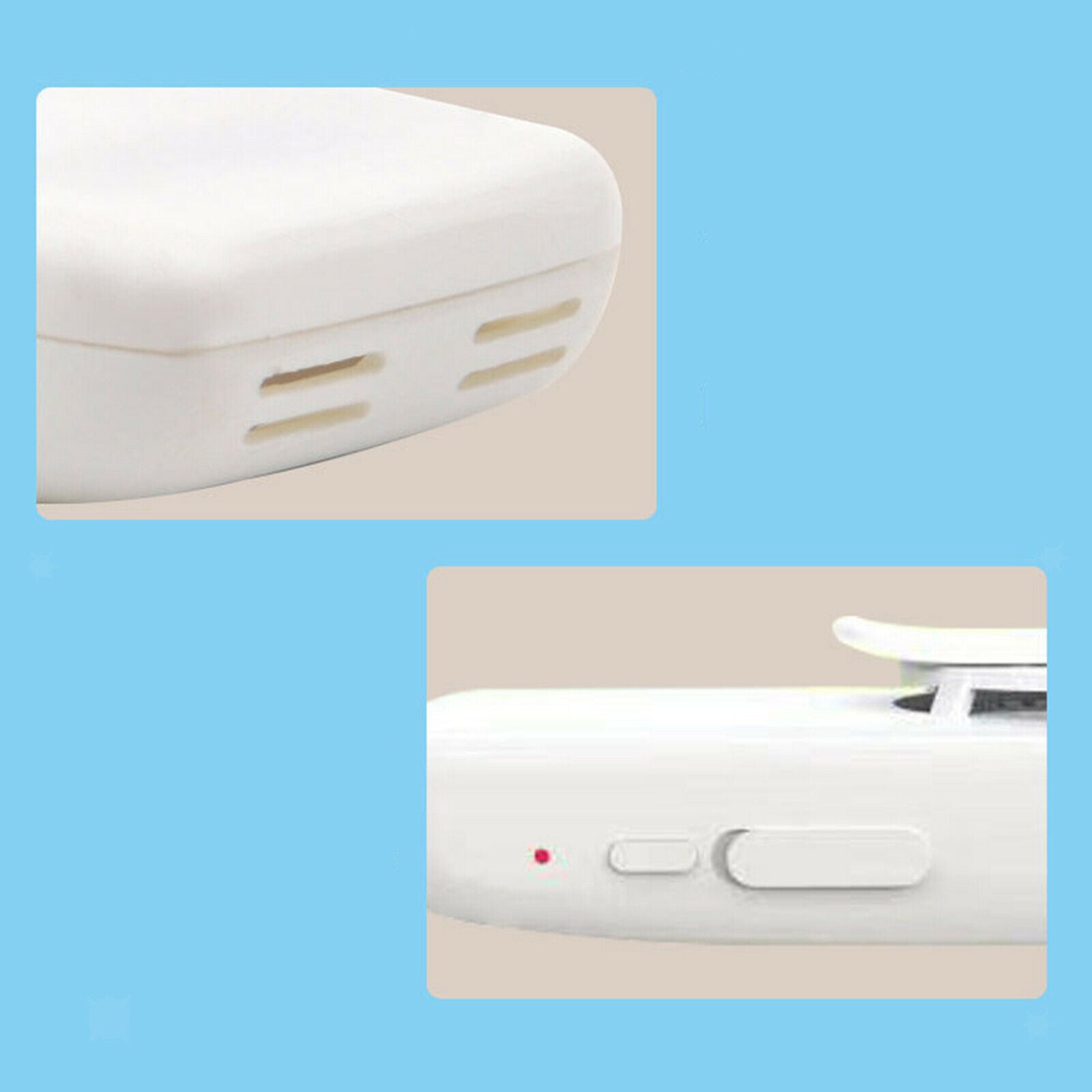 Mini Masked Fan Cooling Clip-On Reusable Moisture Resistant