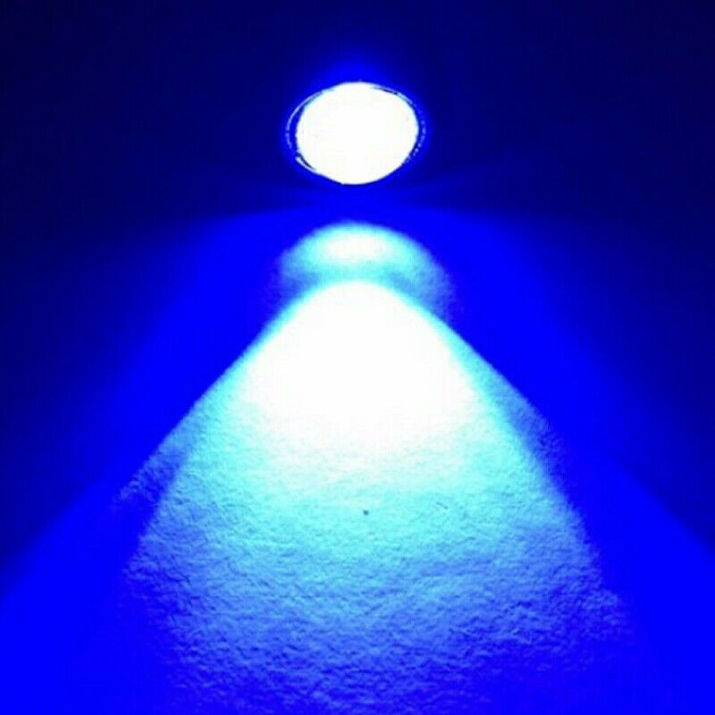 10x Blue LED Rock Lights Under Carriage Sand Rail Truck Trail Rig Lights