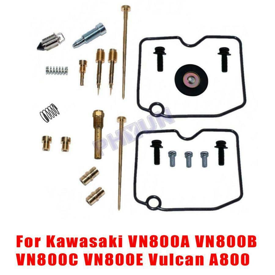 For Kawasaki 2 Sets Carburetor Repair Kit For VN800A VN800B VN800C VN800E Vulcan
