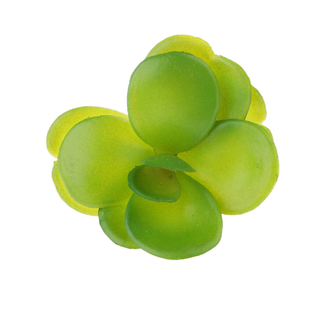Artificial Juicy Real Touch Desert Rose Decor Green Foliage