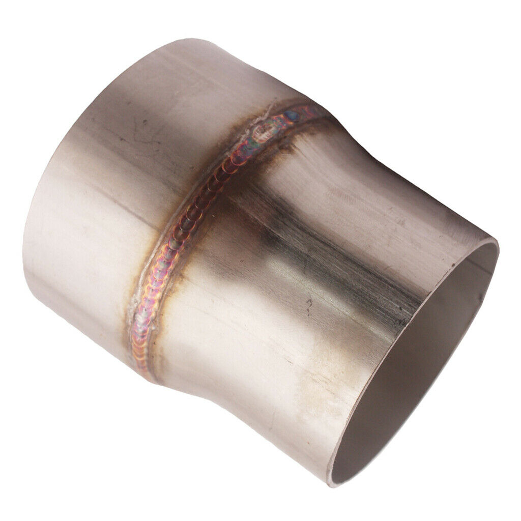 2x Mild Exhaust Pipe Reducer 3" O.D. to 4" O.D. Rustproof Anti-corrosion