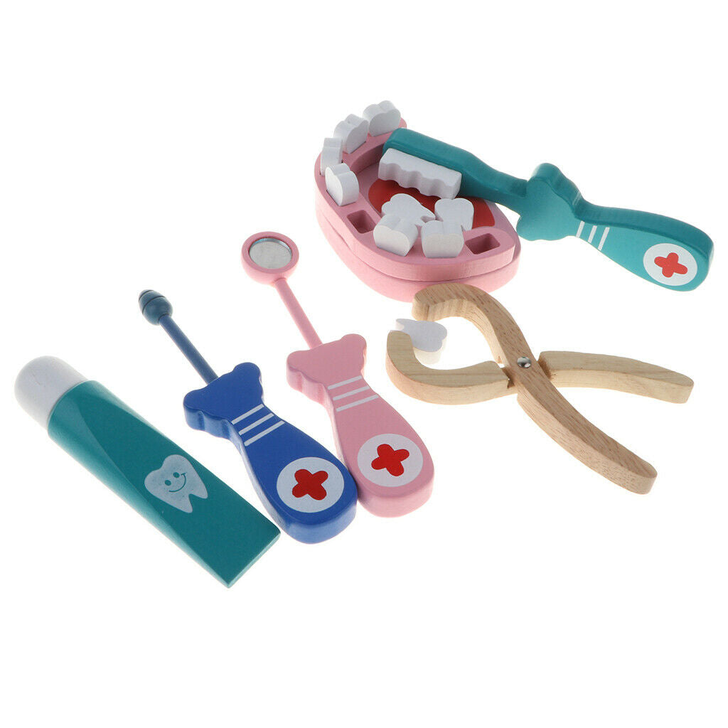 Doctor Nurse   Kit  Role Pretend Play Developl Toys - 6Pcs
