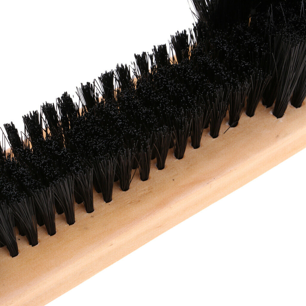 Durable Billiards 9 Inch Wooden Pool Table and Rail Brush Set Cleaner Cleaning