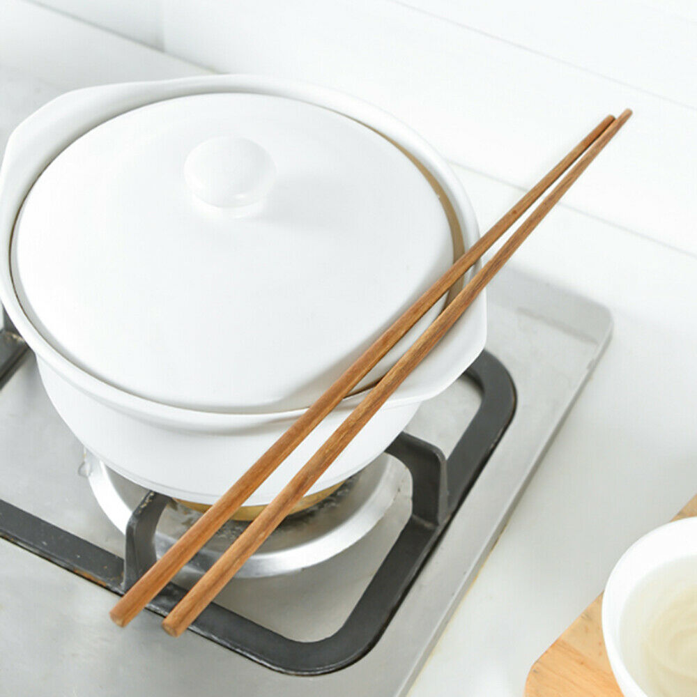 38cm Kitchen Household Long Fried Wood Chopsticks Noodle Chopsticks Tableware