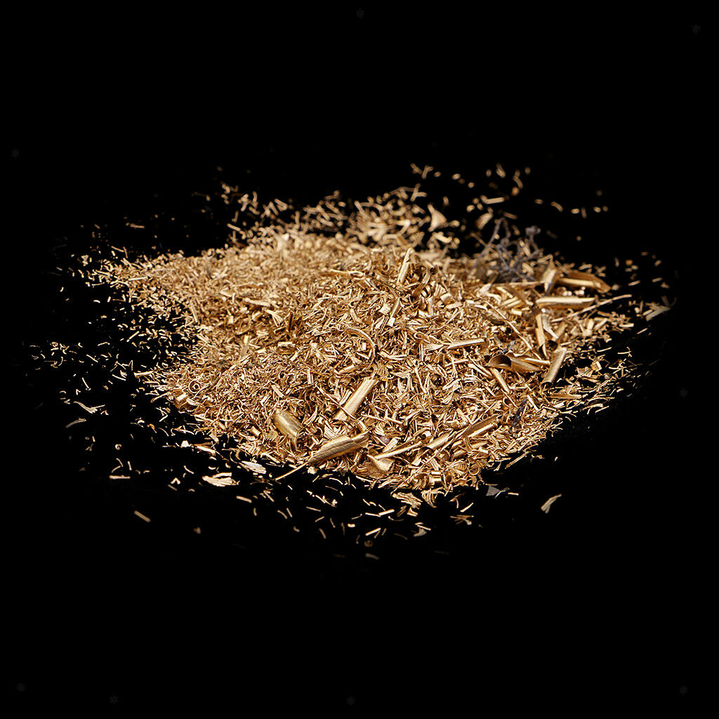 Natural crushed brass for jewelry making