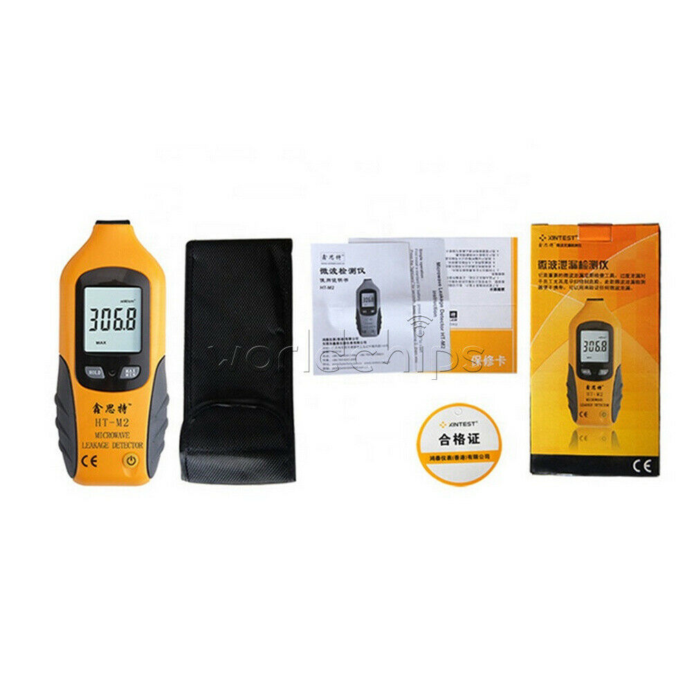 Digital Microwave Leakage Radiation Detector Meter Tester 0-9.99m w/CM2 Gift