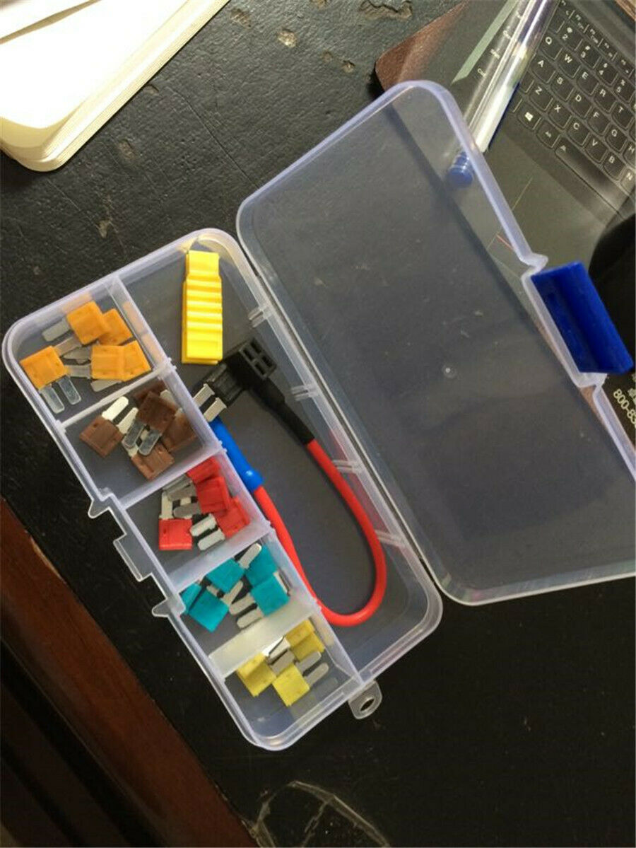 Thermoplastic PC Housing Pack Micro2 Blade Type Fuses High Temperature Tolerance