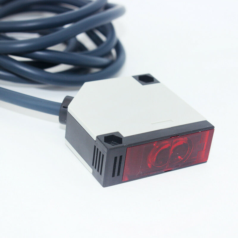1PCS Photoelectric Switch DC 5-wire NC 300mm Detection Distance DC12-24V AC 30V
