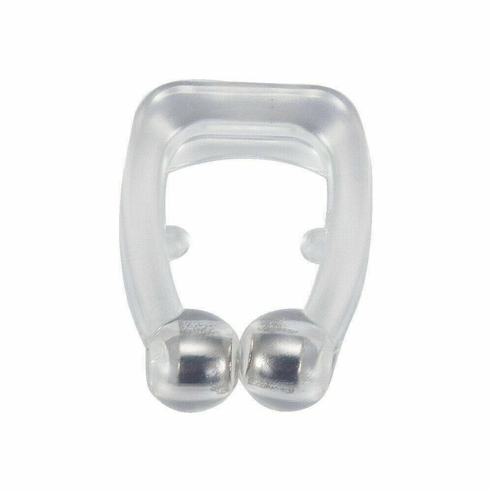 Clipple Silicone Magnetic Anti Snore Stop Snoring Nose Clip Sleep Aid*2