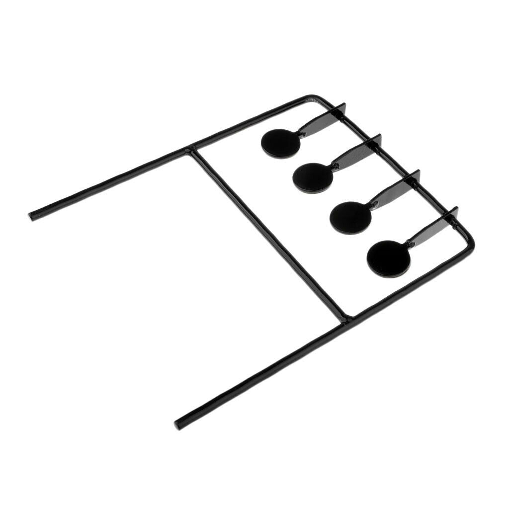 Resetting Spinner Target Metal Practice Shooting Target + 250 Target Stickers