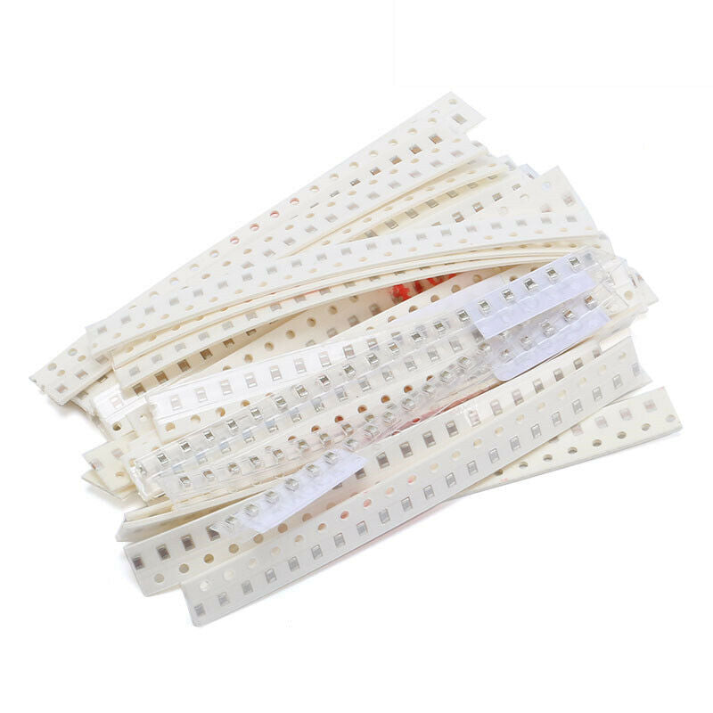 1200pcs SMD 0402 1pF-10uF component package capacitor package Capacitors