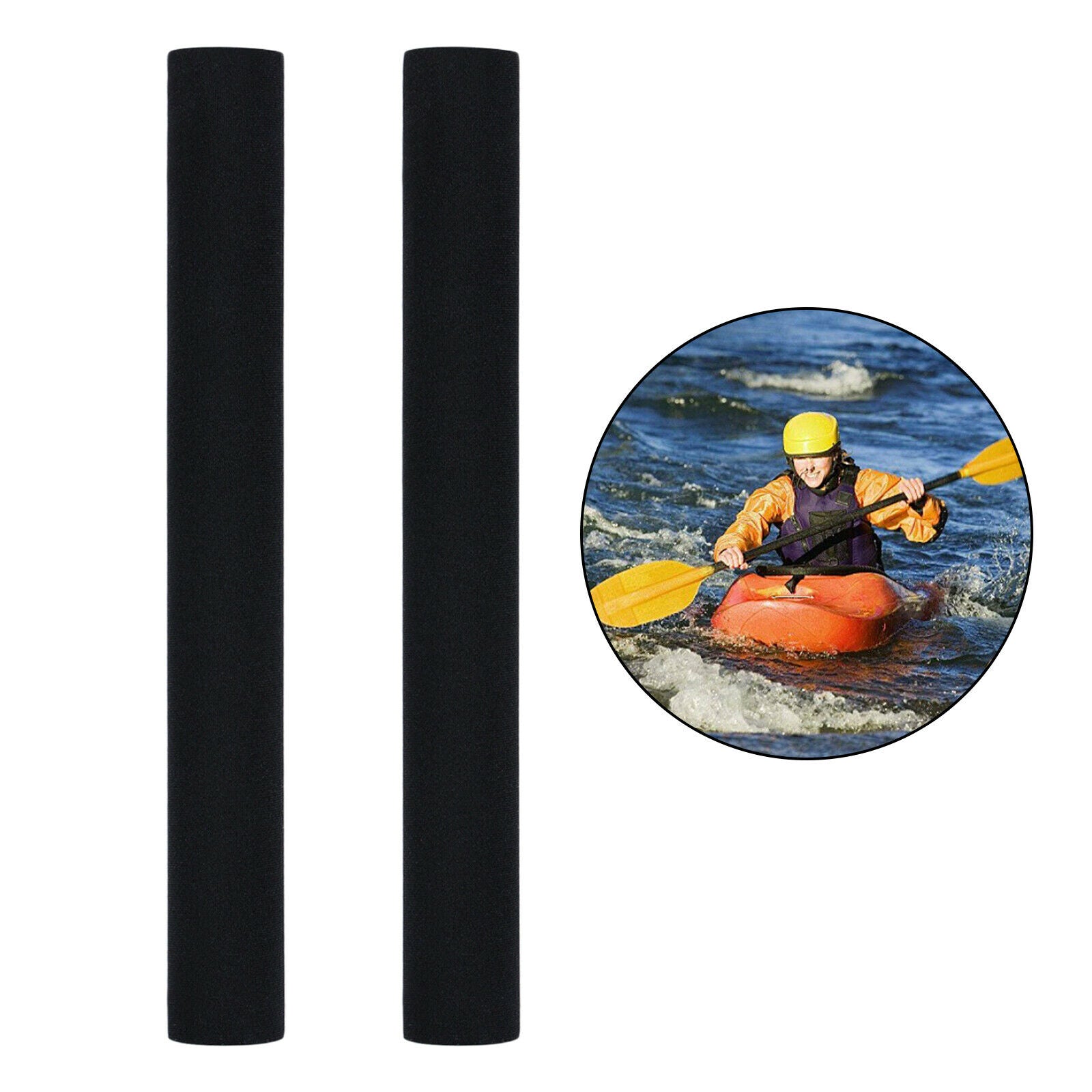 Kayak Grips 30cm Anti-skid Canoe Boat Paddling for Paddling Kayaking Black