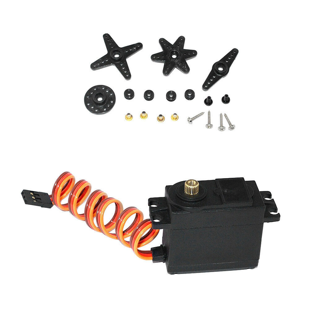 Full Waterproof Copper Gear Digital Servo 9Kg for 1/10 RC Car Boat Airplane
