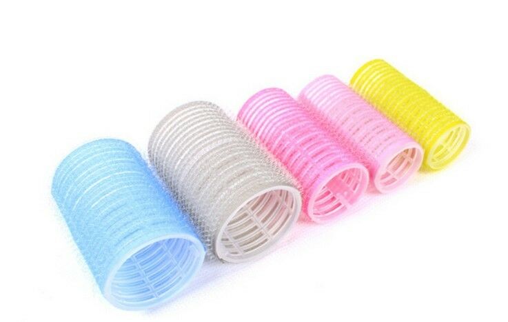 New 6pcs Large Hair Salon Rollers Curlers Tools Hairdressing tool Soft DI.l8