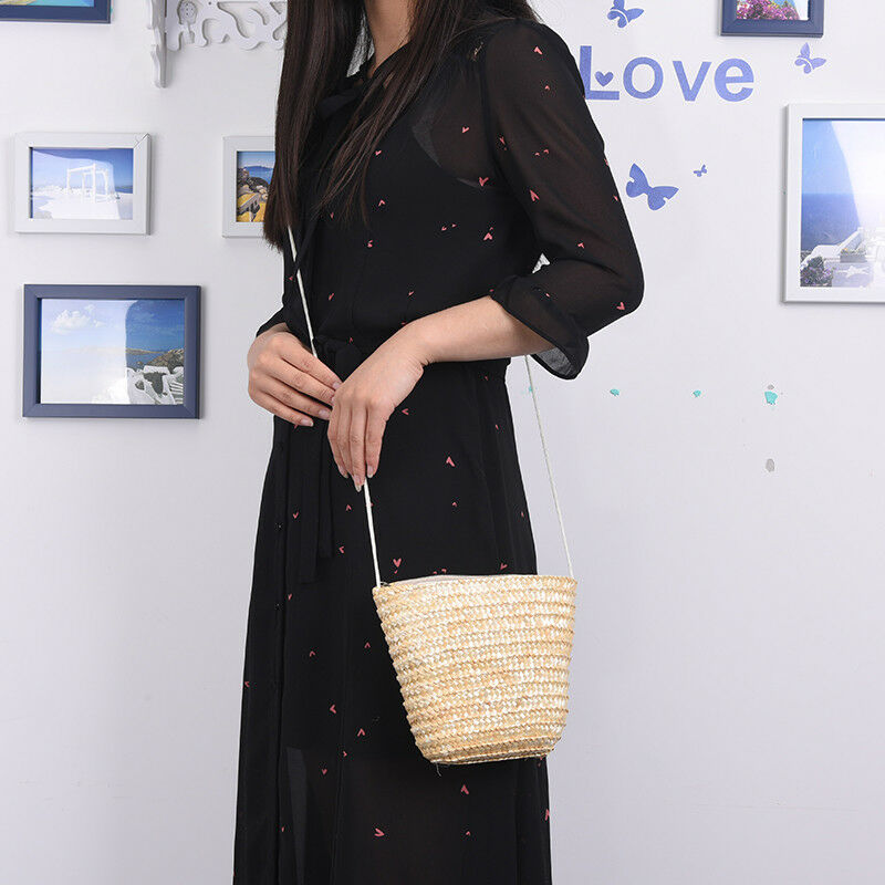 rattan grass small ladies can be fitted with mobile purse cute grass women b TBD