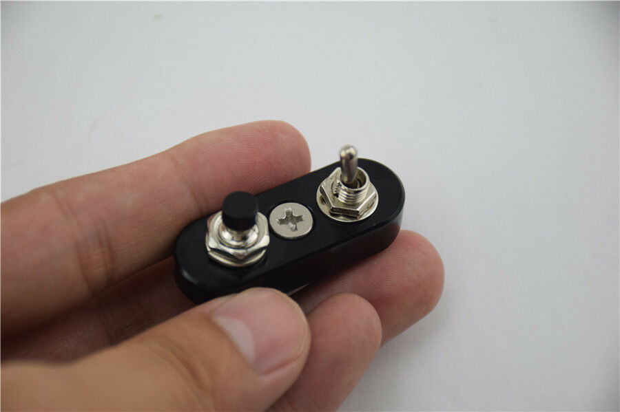 Motorcycle Handlebar Engine Stop Start Kill Lever Switch Button Custom Universal