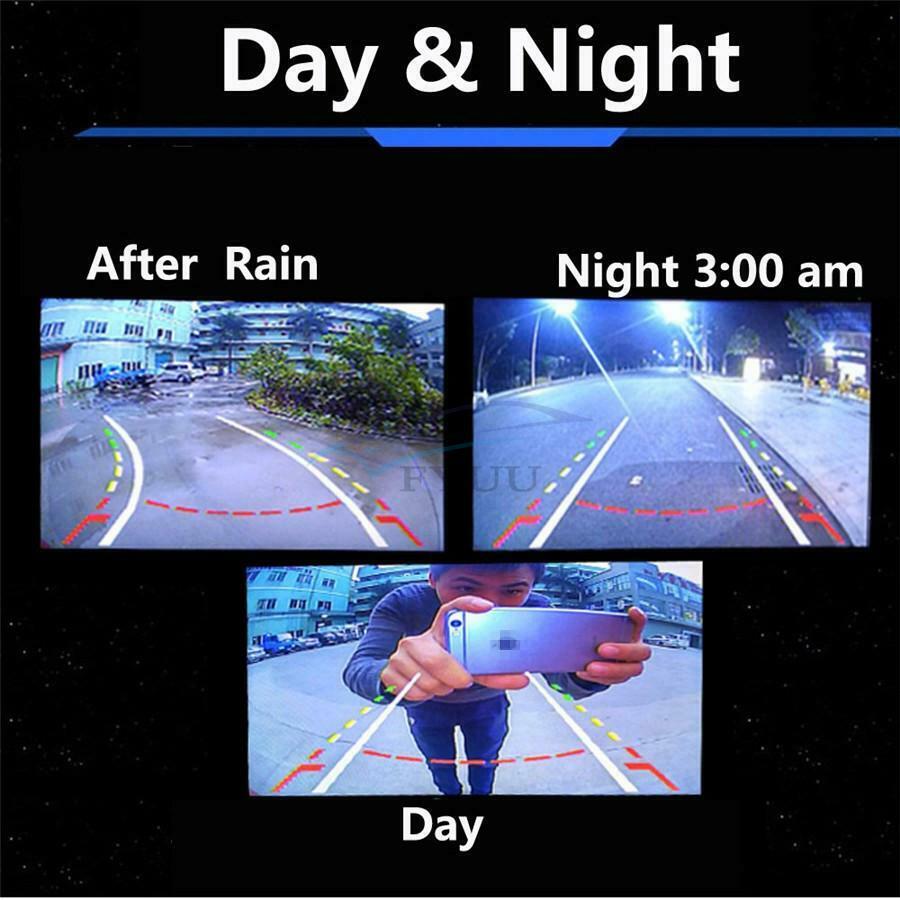 5-inch Car TFT LCD High-definition Digital Display + 12LED Dynamic Track Camera