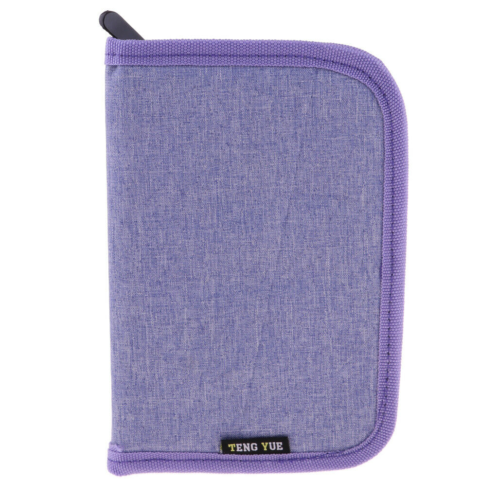 Unisex Travel Passport Holder Wallet Organizer Cover Card Bags  Light Purple