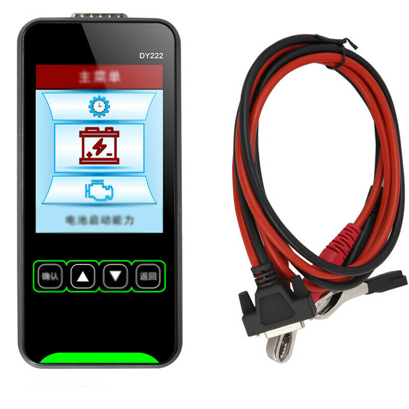 12V/24V Automotive Vehicle Car Battery Tester Analyzer Diagnostic Service Tool