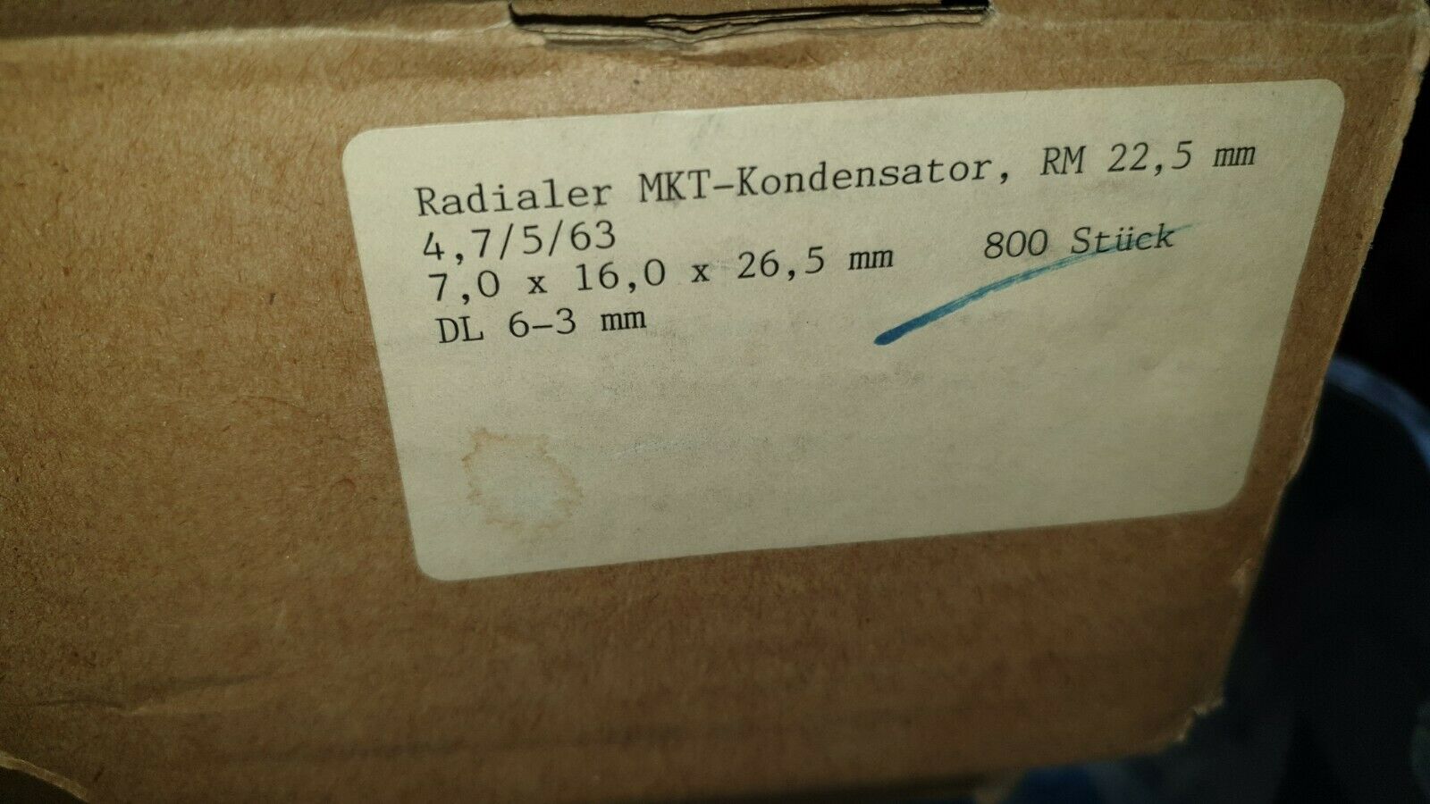 20PCS NOS GERMANY MMKR 4.7uF 63V 5% HI END TUBE AMP CAPS FOR AUDIO!