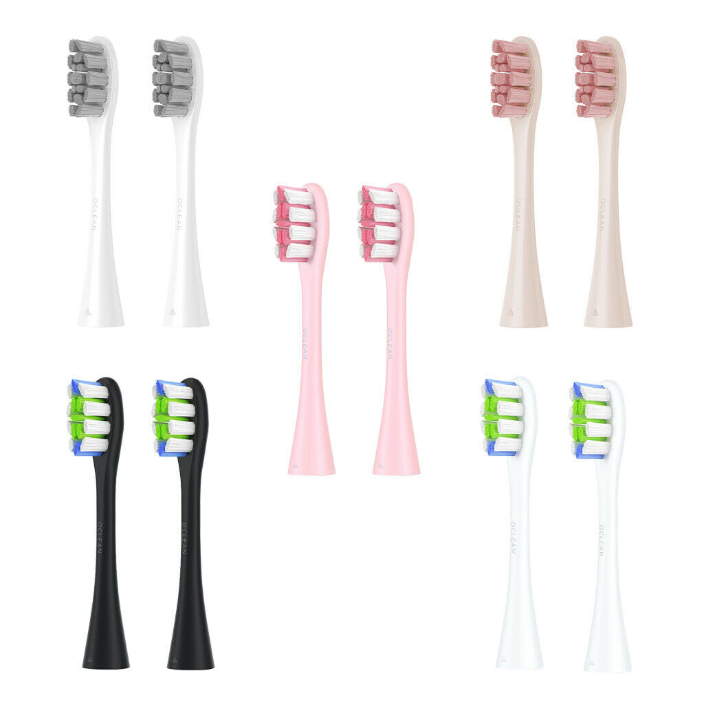 2x Premium Sonic Toothbrush Heads for   Electric Toothbrush Repleacement
