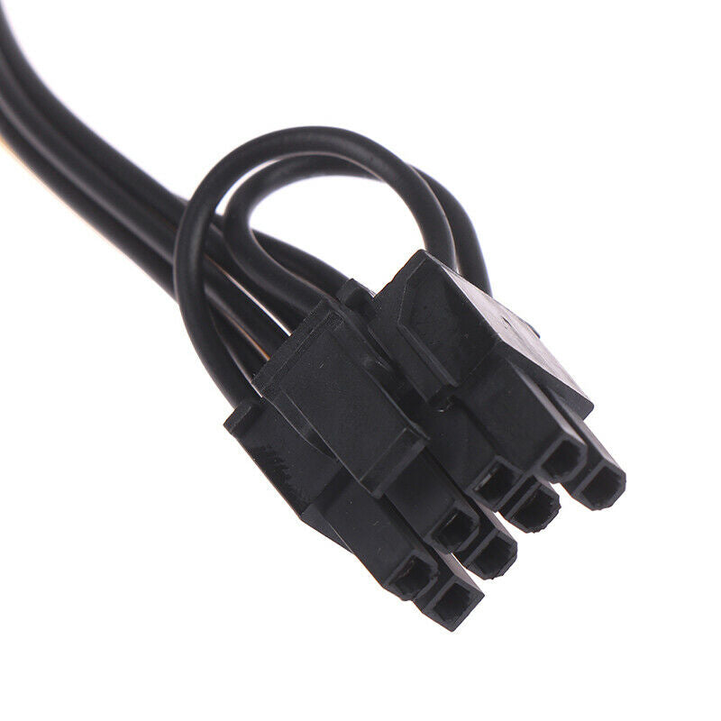 2pcs 15pin SATA Cable Male to 8pin(6+2) PCI-E Power Cable 20cm for Graphi.l8
