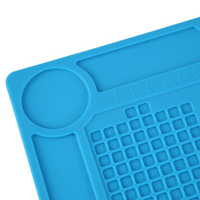 35Cm X 25Cm Watch Repair Work Pad Heat-Resistant Non-Slip Mat Watch Tool for WV6