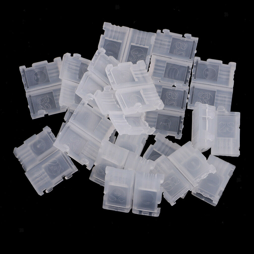 40Pcs Plastic 2S and 3S JST Plug Protector XH Saver LiPO Battery Protector