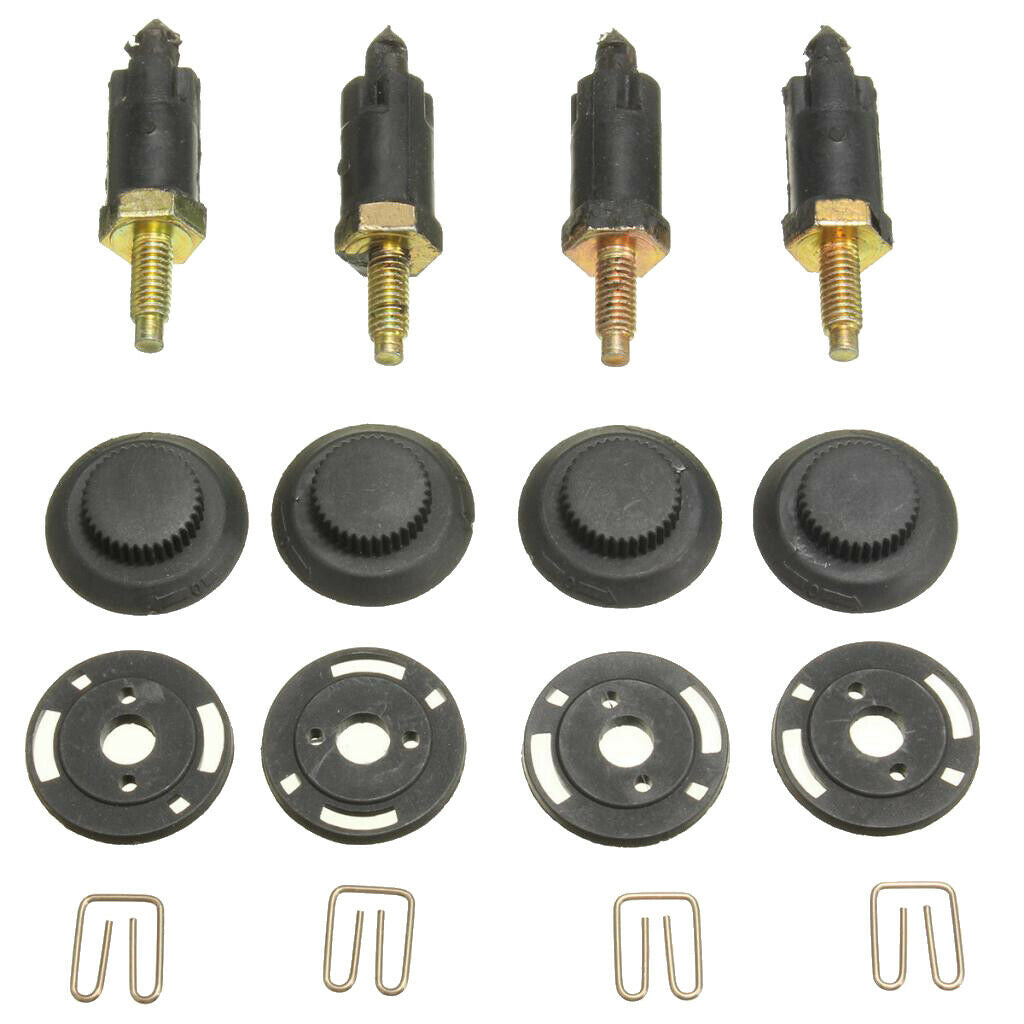 8Piece 2.0HDI Engine Cover Bolt Bonnet Hood Clip For CITROEN PEUGEOT 307 406