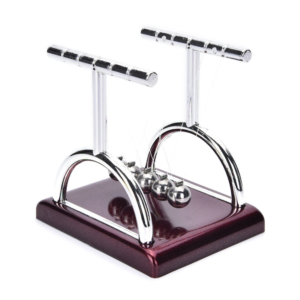 Newton's Cradle Steel Balance Ball Physics Science Pendulum Desk Fun Gift ouJ BU