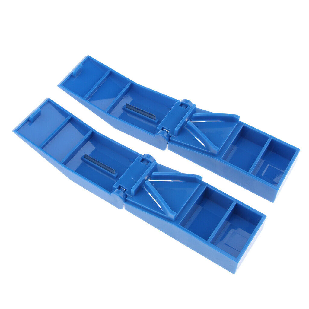 2X Portable Pill Cutters Splitters Case Pill Crushers for Elderly Child Pets
