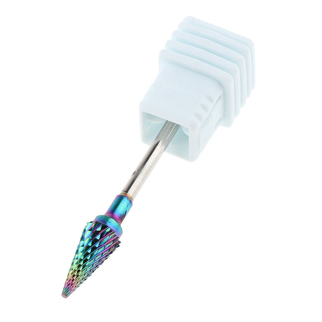Tungsten Nail Drill Bit Polishing Grinding Head for Electric Nail Machine HB04