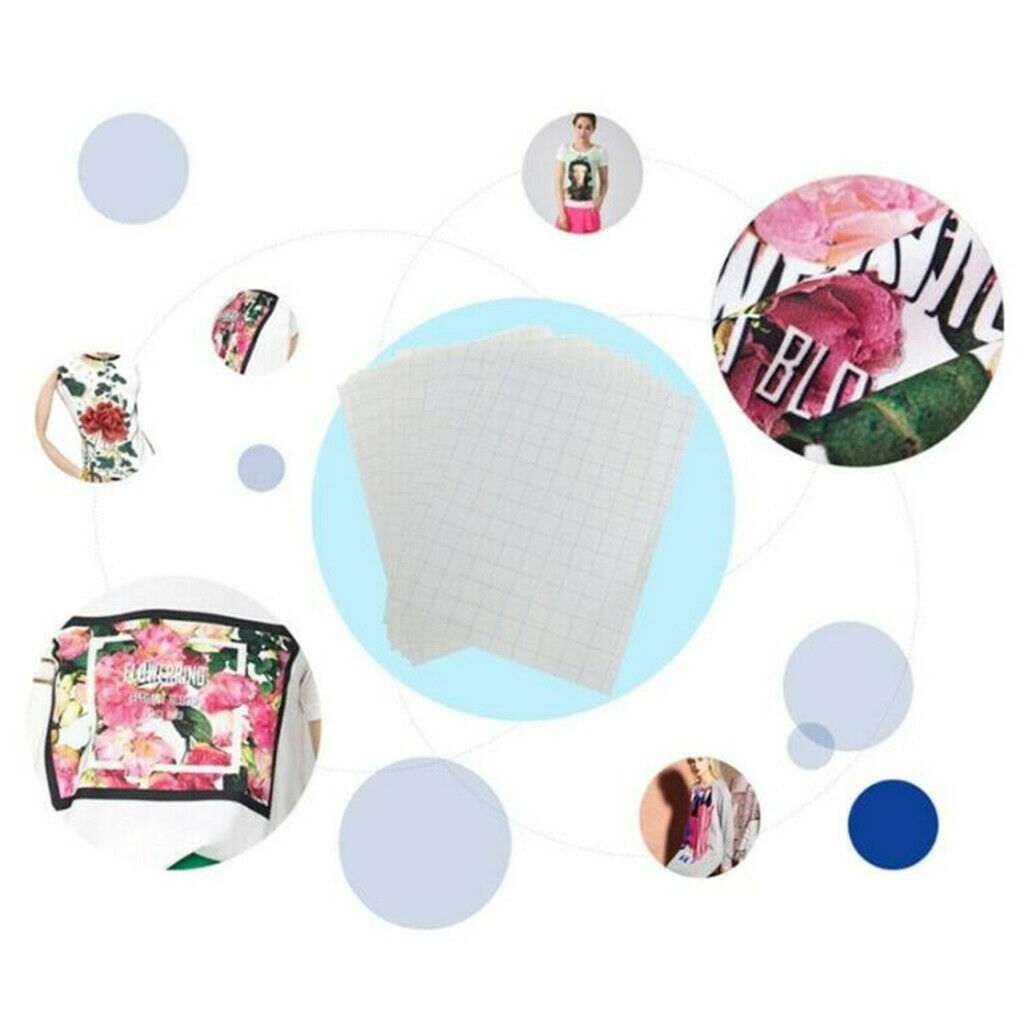 20x Heat Transfer Paper Embellishments for Iron On T Shirts Other Fabric Cloth