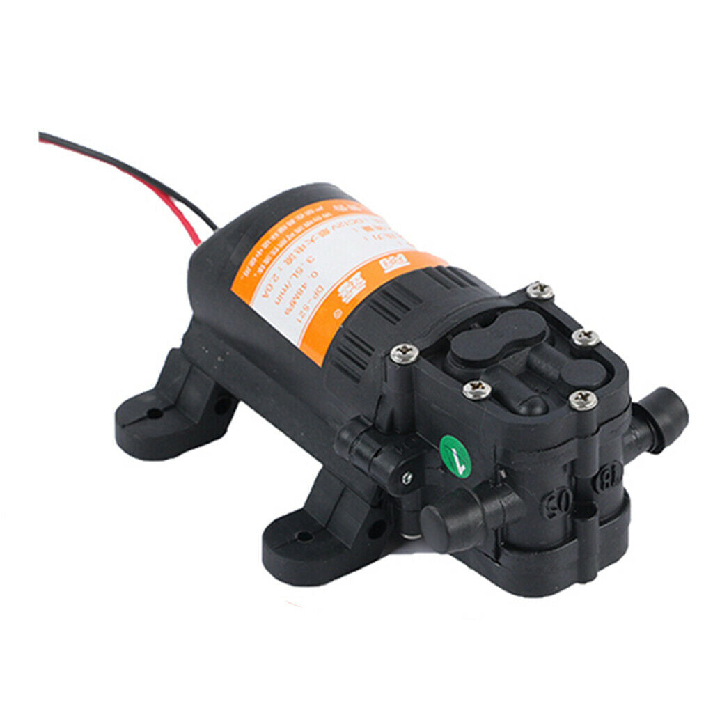 12V DC DIAPHRAGM PUMP 3.5L SELF PRIMING WATER PUMP-CARAVAN/BOAT/MARINE 4 LEG