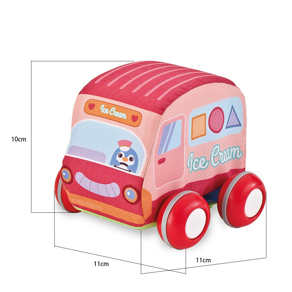 4pcs Pull Back Car Toys Mini Vehicles Cars Early Development Push Pull Toys