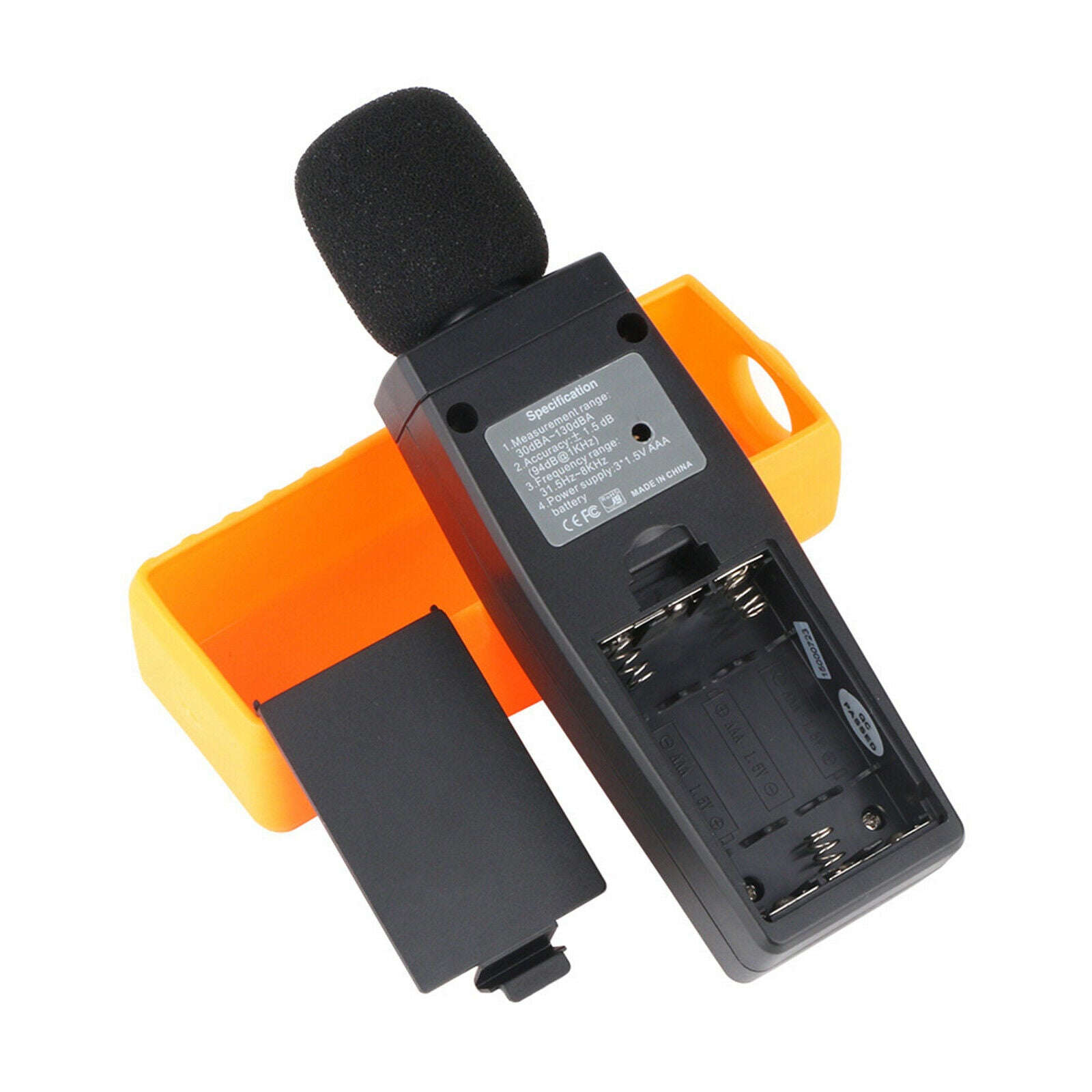 Backlit Digital Sound Level Noise Meter Decibel dB Tester Data Hold Function