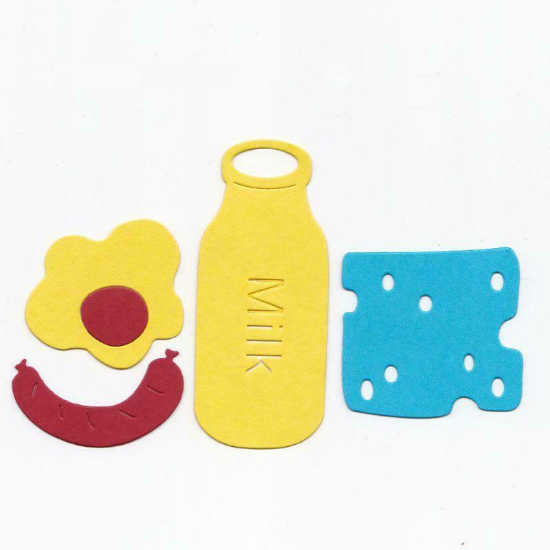 Milk Bottle Metal Cutting Dies Stencil DIY Scrapbooking Album Stamp Paper Card