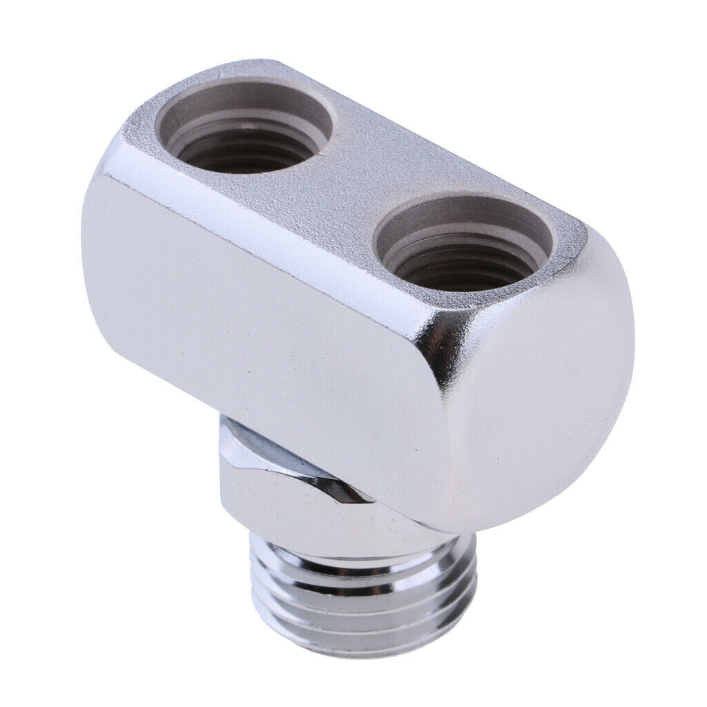 Standard Adapter Splitter Single Male 9/16in-18 to Double Female 3/8in-24