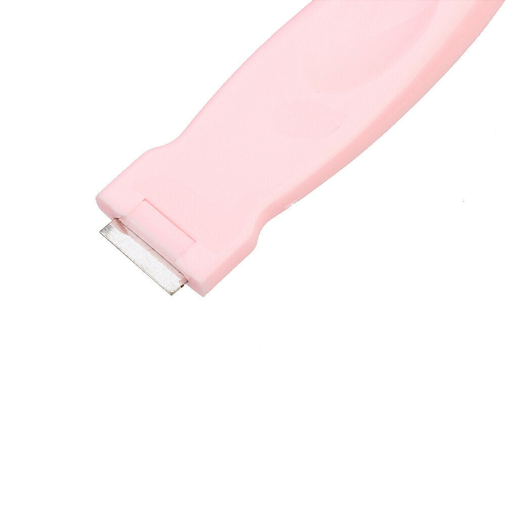 2 in 1 Double-end Nail Art Stamper Scraper Manicure Print DIY Tool - Pink