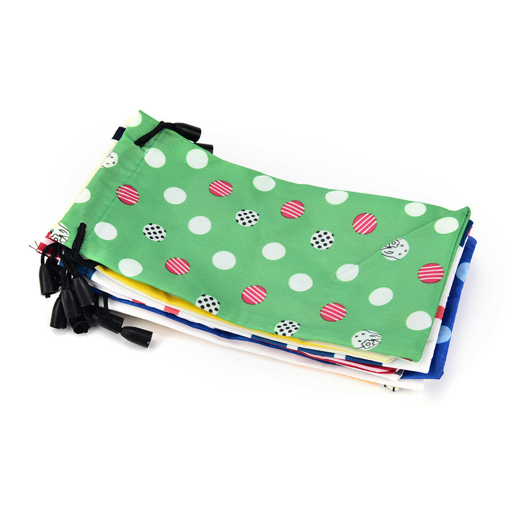 5 PCS Sunglasses Bag Pouch Soft Cloth Cleaning Optical Glasses Case Access.l8
